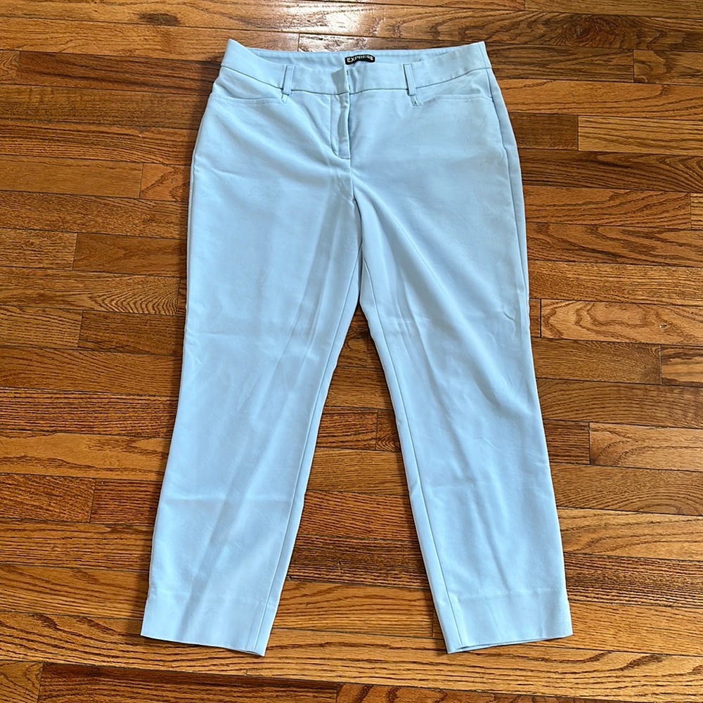 Powder Blue Express Capri pants
